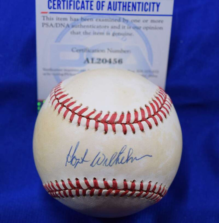 Hoyt Wilhelm PSA DNA Coa Autograph Feeney National League Signed Baseball