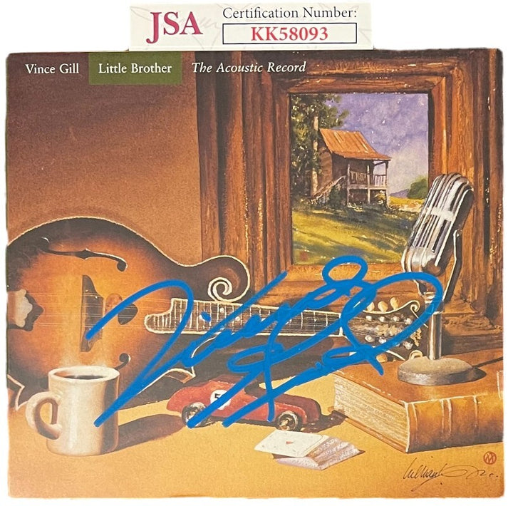 Vince Gill signed 2006 These Days 4-CD Box Set/Song Book (6 sigs) RARE- JSA (6)