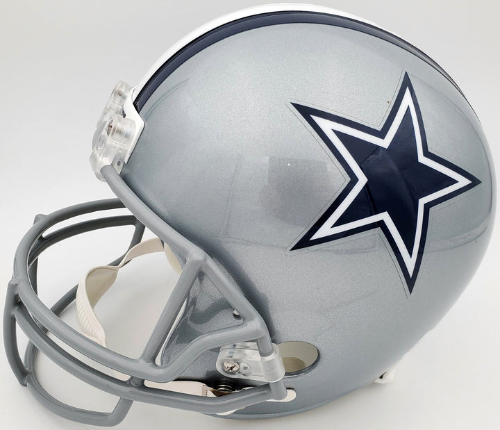 Ezekiel Elliott Signed Dallas Cowboys Full Size Replica Helmet Beckett BAS