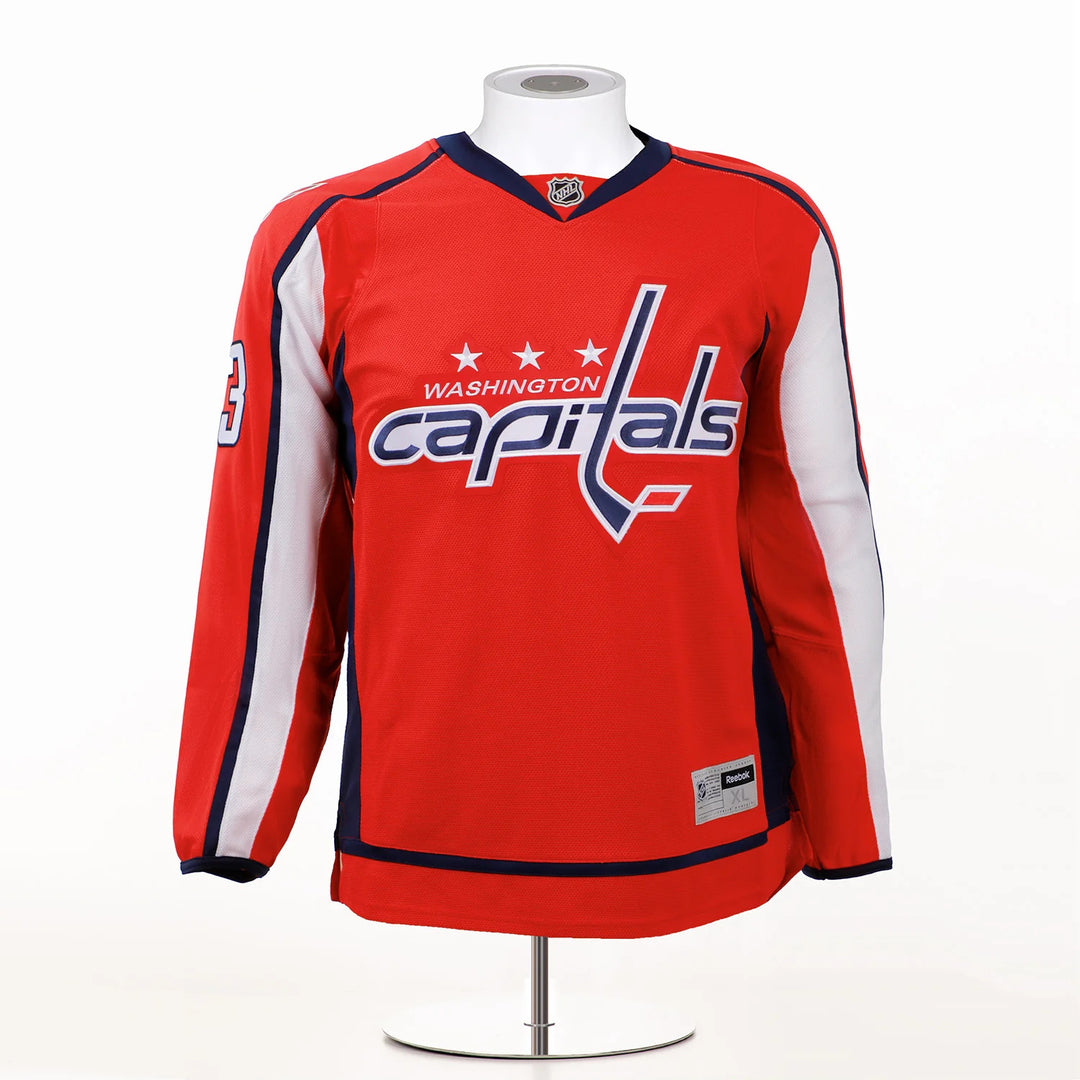 Tom Wilson Washington Capitals Signed & Dated 1st Goal Reebok Jersey #/43