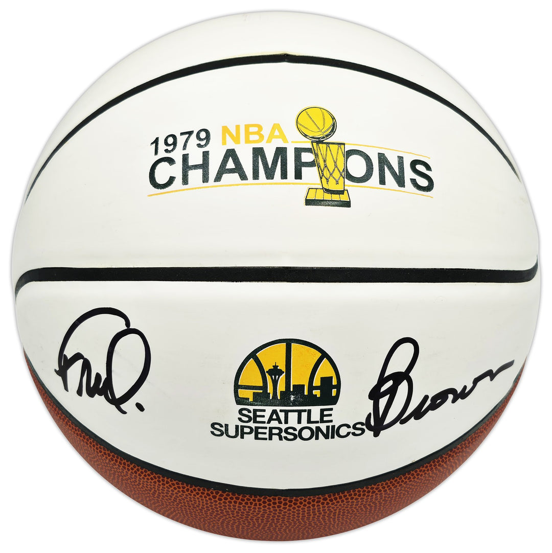 Downtown Fred Brown Auto 1978-79 NBA Champions Logo Basketball Supersonics MCS