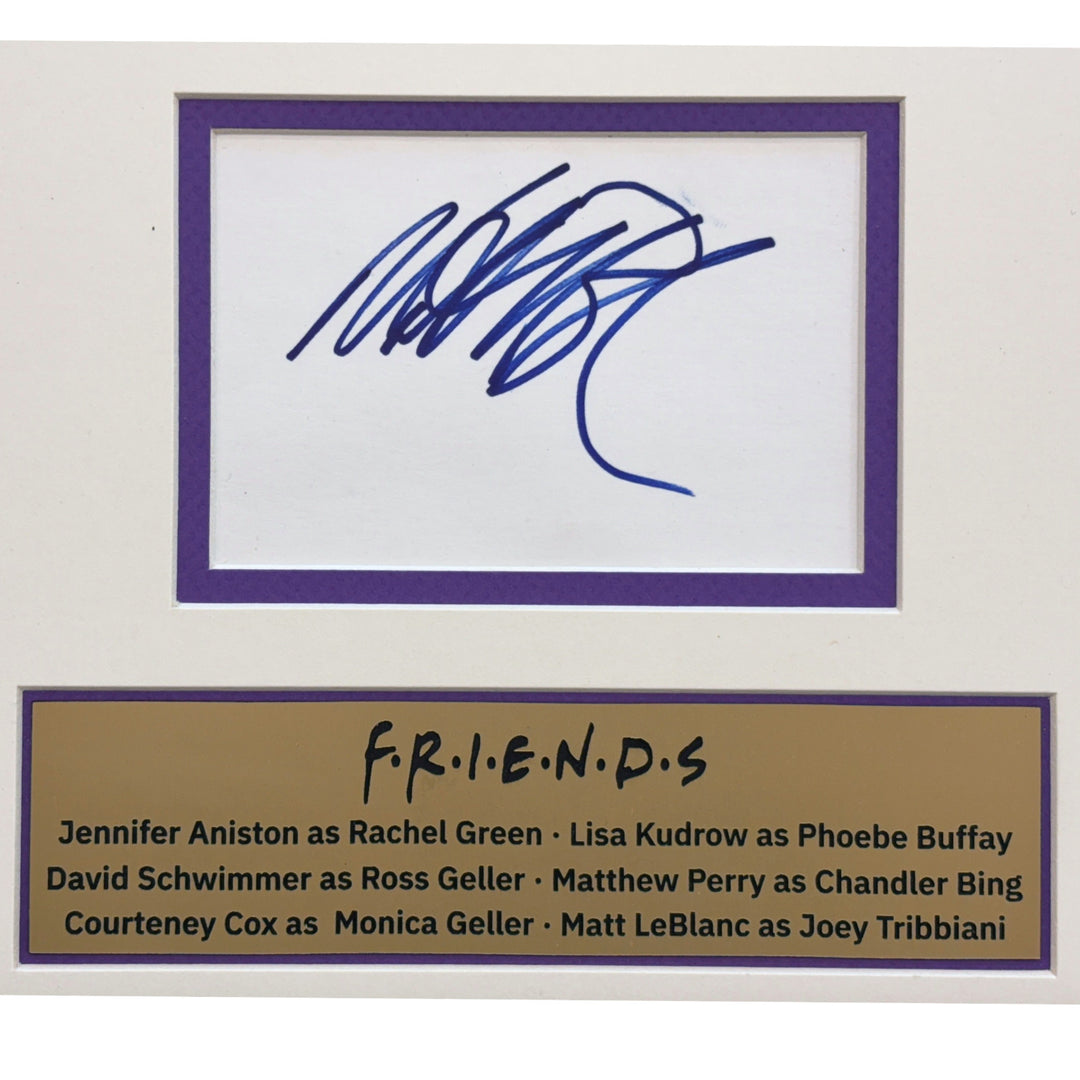 Friends Cast Autographed Framed Collage Signed BAS JSA 8x10 Photo Cut Perry Cox