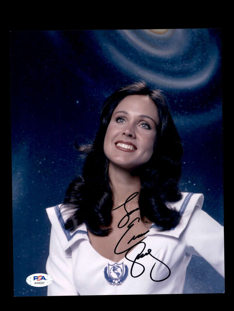 Erin Gray PSA DNA Coa Signed 8x10 Buck Rogers Photo Autograph