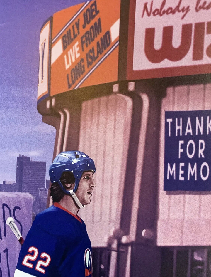 NY Islanders Nassau Coliseum Stanley Cup Litho 16x20 Photo Bossy Potvin Smith