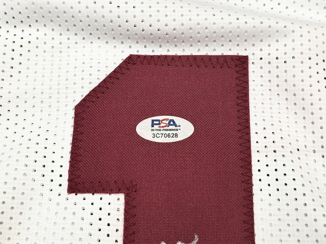 Alabama Crimson Tide Joe Namath Autographed Signed White Jersey "Willie" PSA/DNA