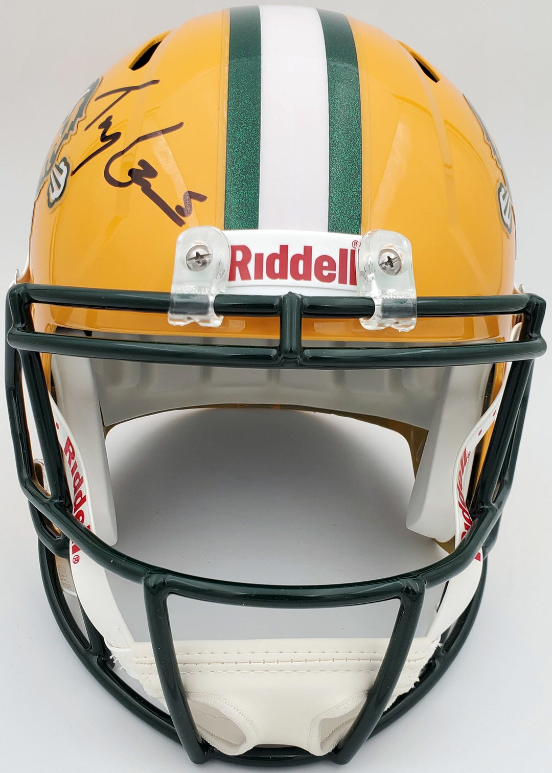 Trey Lance Signed North Dakota State Bison Yellow Full Size Replica Speed