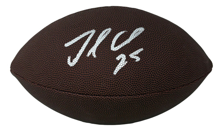 Jamal Charles Kansas City Chiefs Signed NFL Wilson Super Grip Football BAS