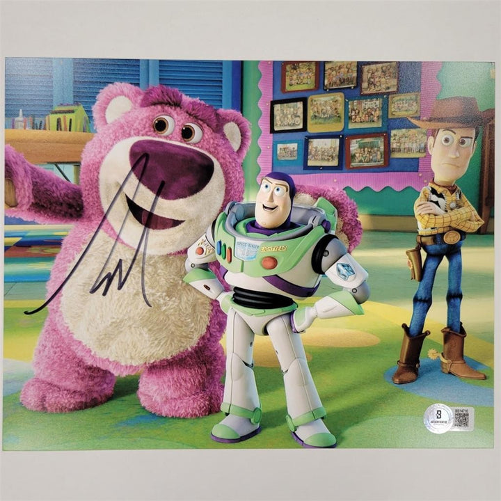 Tim Allen signed Toy Story 8x10 photo Buzz Lightyear autograph (B) ~ Beckett BAS