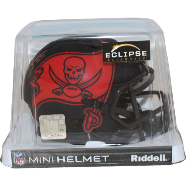 Derrick Brooks Signed Tampa Bay Buccaneers Eclipse Mini Helmet Beckett 44111