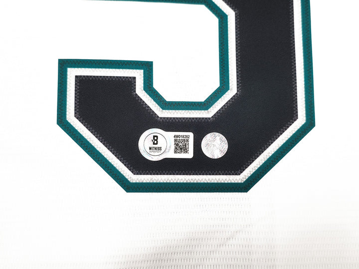 Mariners Ichiro Suzuki Auto White Nike Jersey Size XL "#51" IS Holo, Beckett Wit