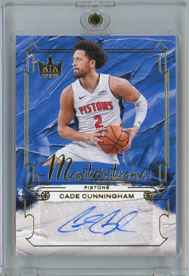 2024 Panini Court Kings Cade Cunningham #MSCUN /99 Masterstrokes Auto