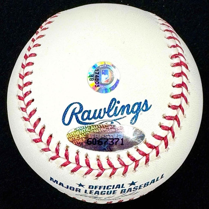 Yadier Molina rare early autograph signed MLB Baseball ~ Tristar & MLB Auth holo