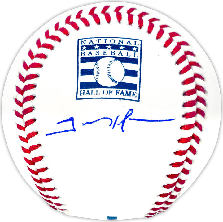 Trevor Hoffman Signed Official HOF Logo Baseball San Diego Padres Beckett Wit