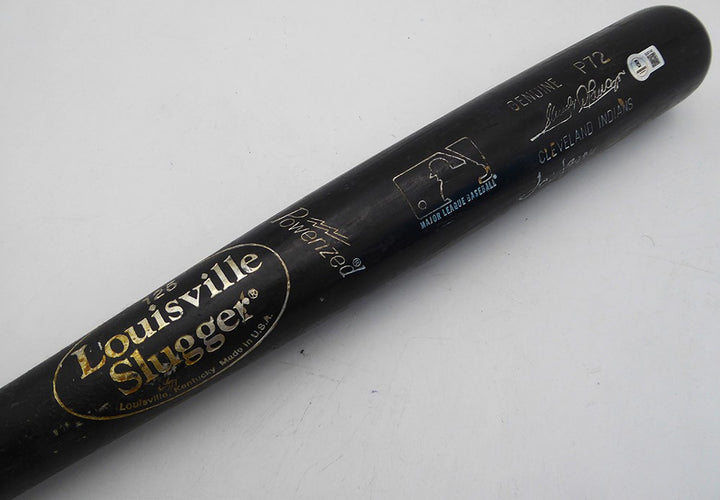 Sandy Alomar Jr. Auto L Slugger P72 Bat Cleveland Indians "To Jason" Beckett