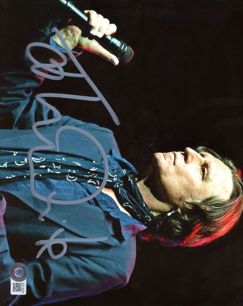John Waite Beckett BAS Signed 8x10 Photo Autograph