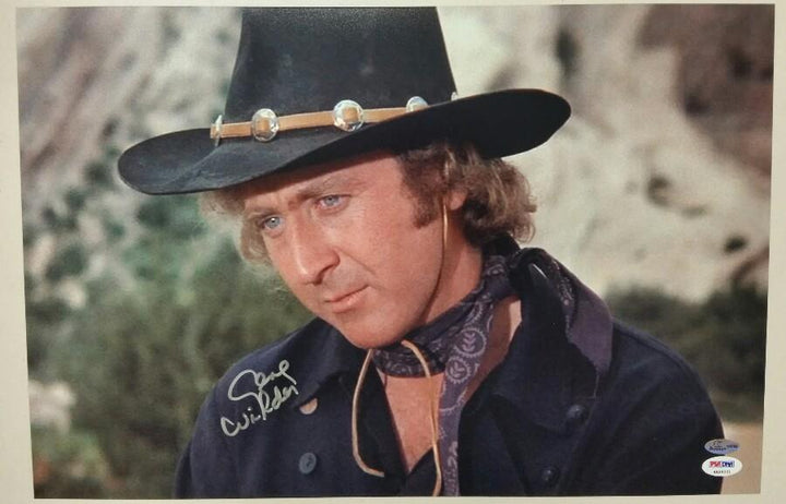 GENE WILDER Signed Blazing Saddles 12x18 Photo #3 Autograph w/ PSA/DNA
