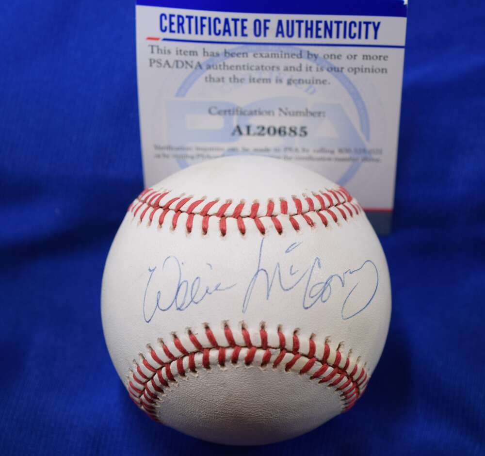 Willie McCovey PSA DNA Coa Autograph National League ONL Signed Baseball