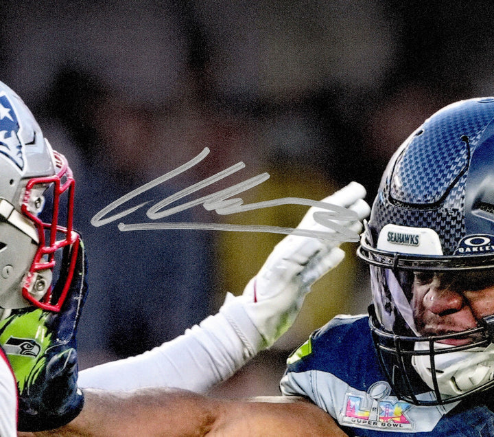 Kenneth Walker III Signed 16x20 Photo Seattle Seahawks Beckett Witness