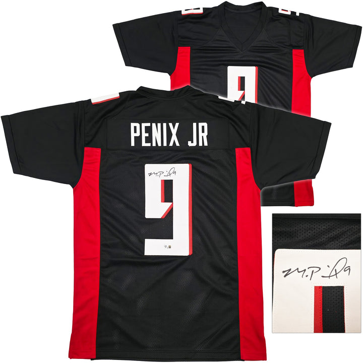 Atlanta Falcons Michael Penix Jr. Signed Black Jersey Beckett Wit