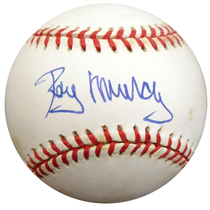 Ray Murray Signed AL Baseball Cleveland Indians, Oakland A's Beckett