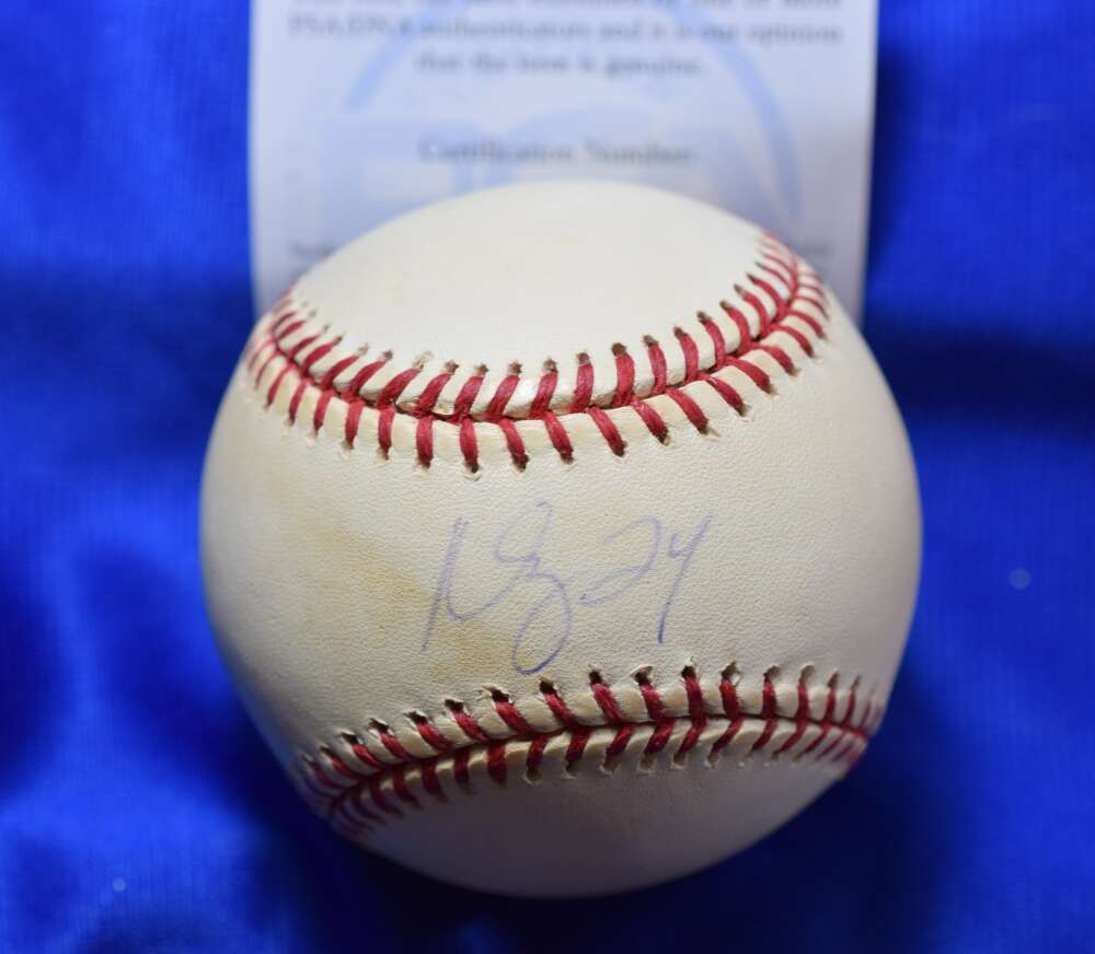 Manny Ramirez PSA DNA Autograph Major League OML Signed Baseball