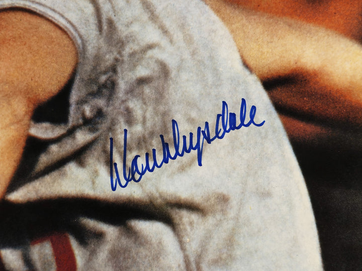 Don Drysdale Signed 24x36 Major League Poster Los Angeles Dodgers Beckett