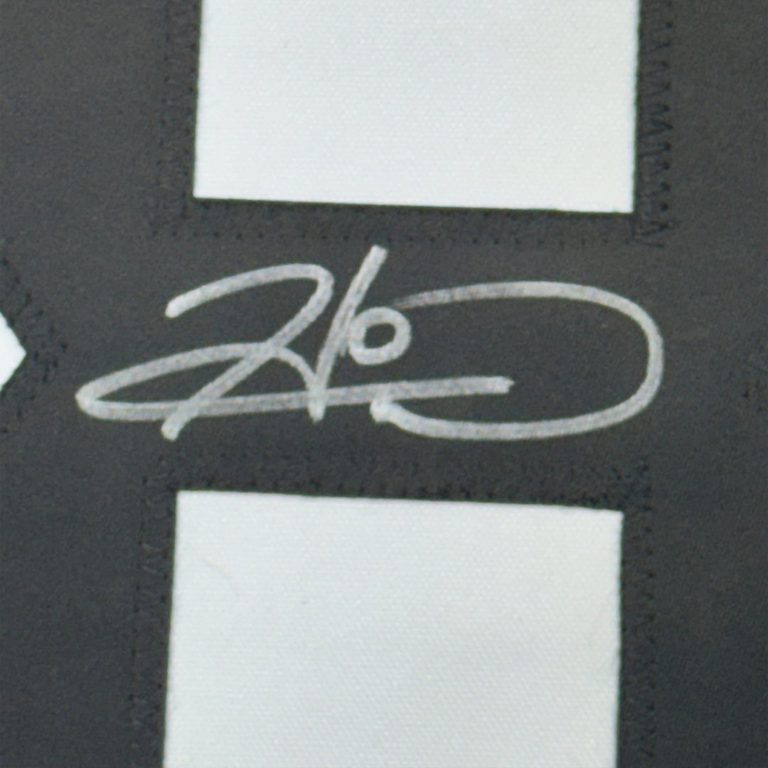 Framed Signed Hines Ward 35x39 Pittsburgh Bumble Bee Jersey JSA COA
