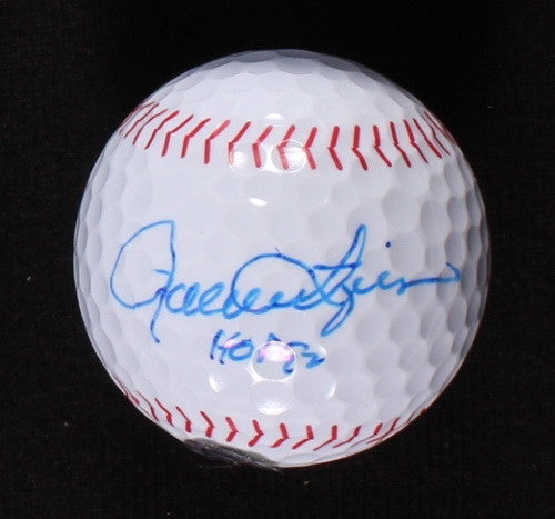 ROLLIE FINGERS SIGNED BASEBALL GOLF BALL w/MLB HOLOGRAM AUTHENTICATION ATHLETICS