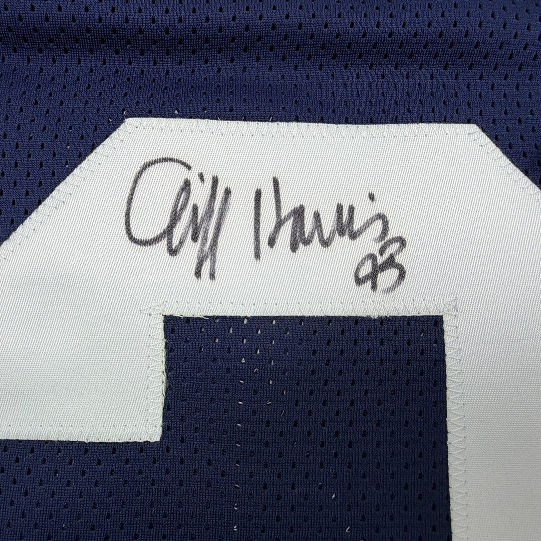 Autographed/Signed Cliff Harris Dallas Thanksgiving Football Jersey PSA/DNA COA