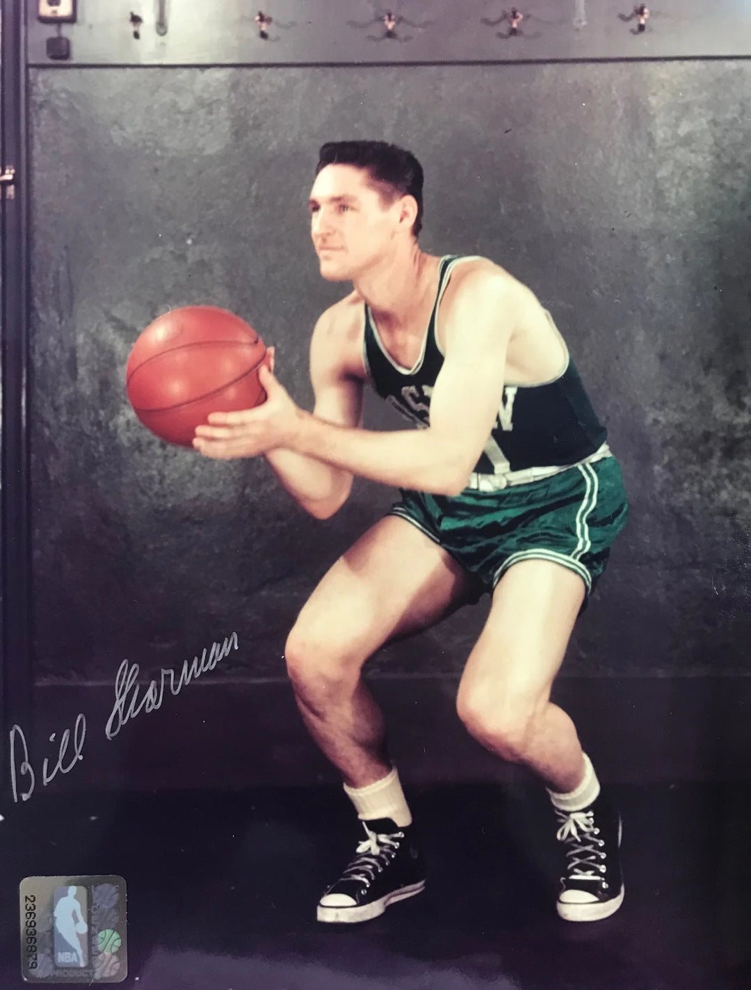 Bill Sharman Autographed 8x10 Basketball Photo