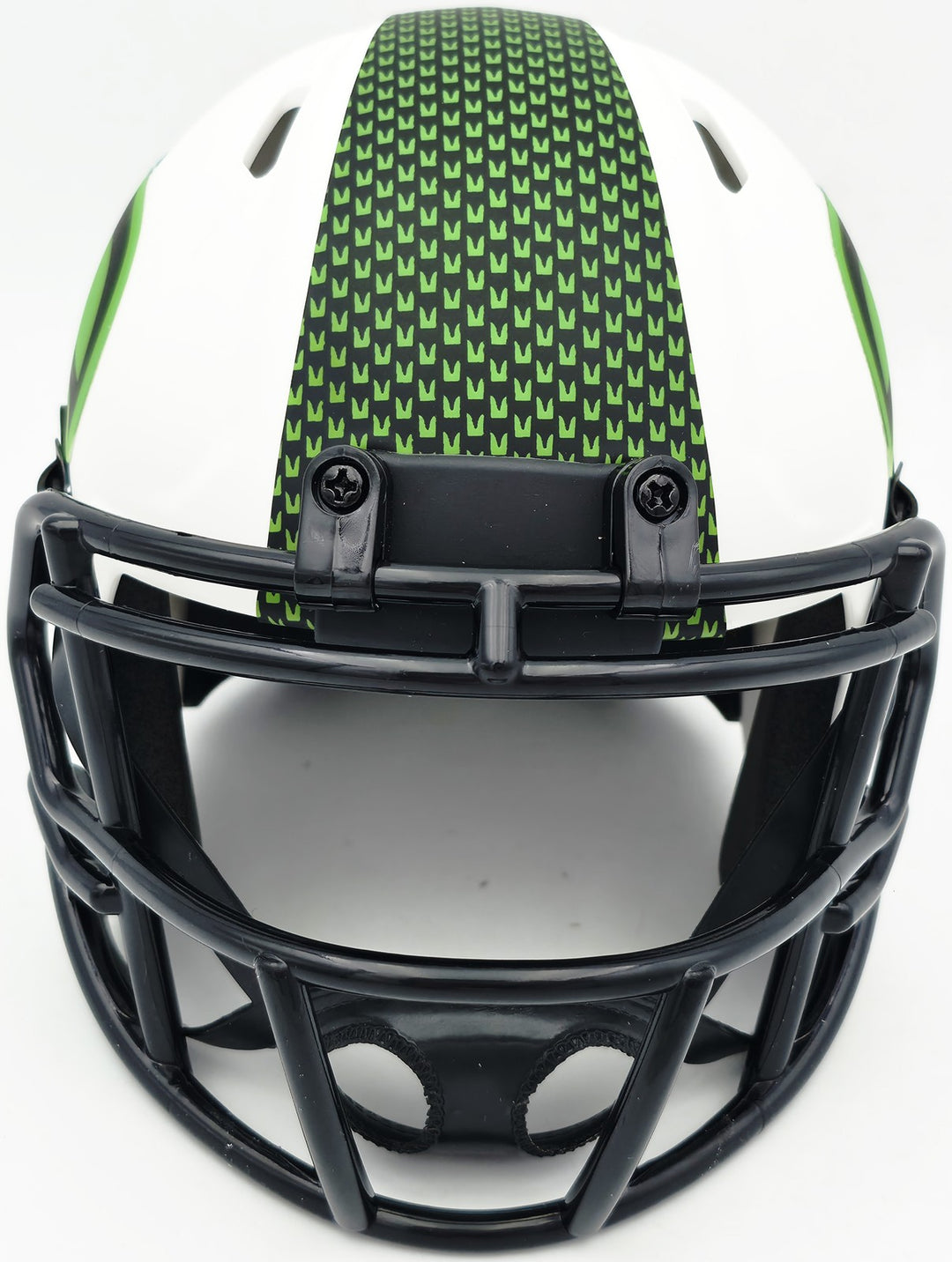 Ty Okada Signed Seahawks Lunar Eclipse Mini Helmet MCS Holo Marks