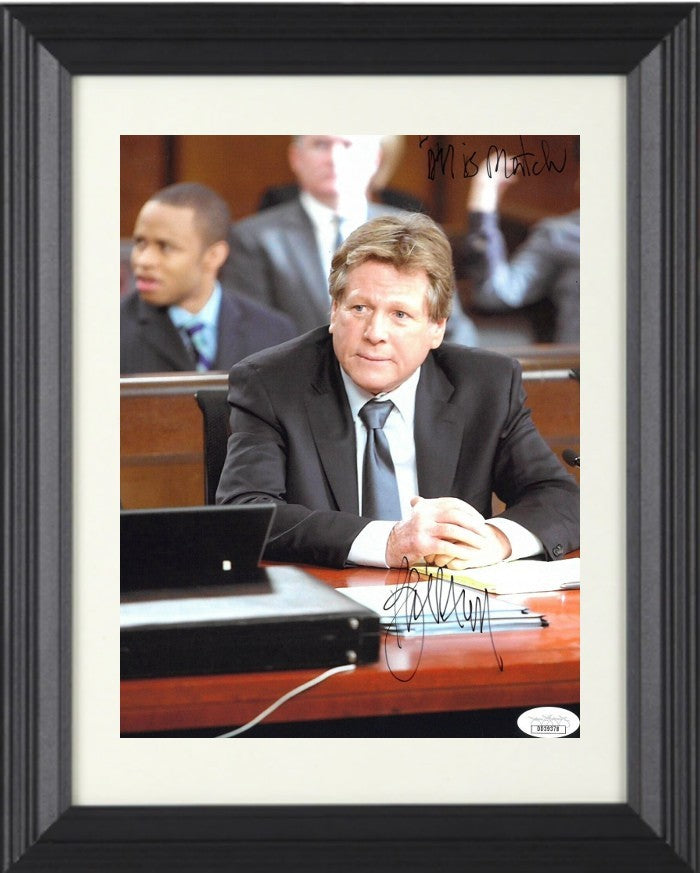 Ryan O'Neal signed 2003 Miss Match 8x10 Photo Framed - JSA #DD39378