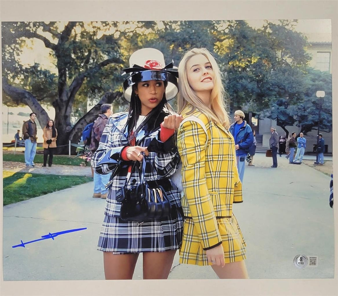 Stacey Dash signed Clueless 11x14 photo Dionne actress autograph ~ Beckett BAS