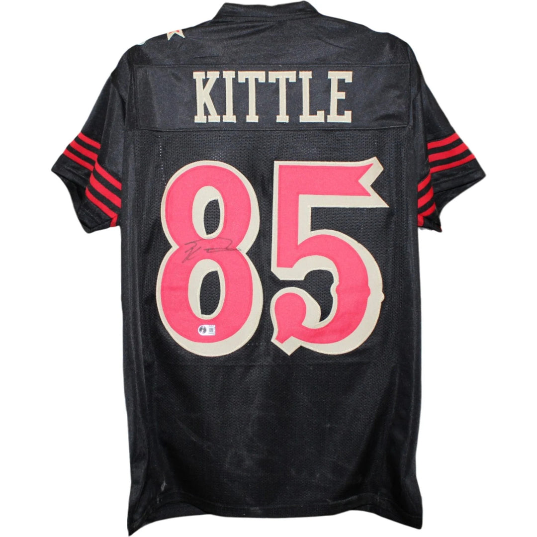 George Kittle Autographed San Francisco 49ers Rivalries Jersey Beckett 58534