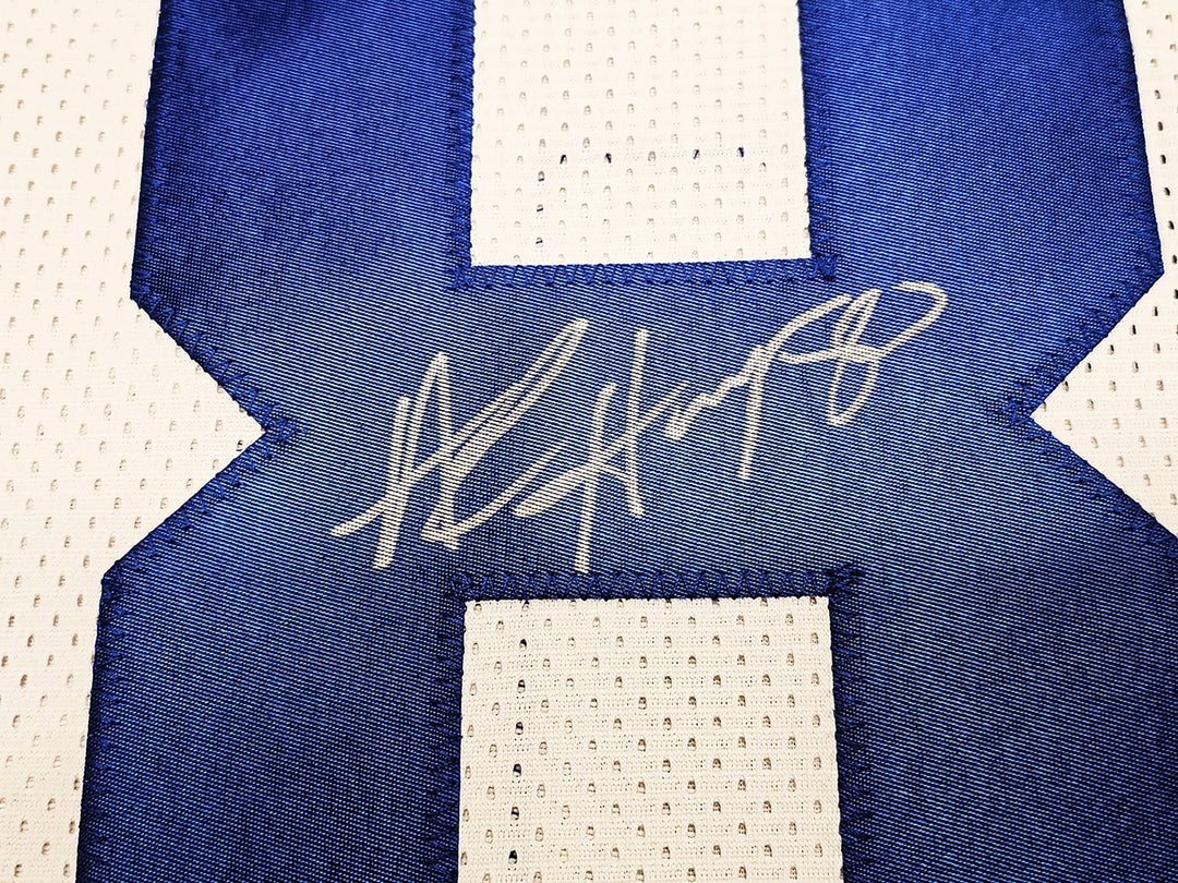 Dallas Cowboys Alvin Harper Autographed Signed White Jersey Beckett Wit