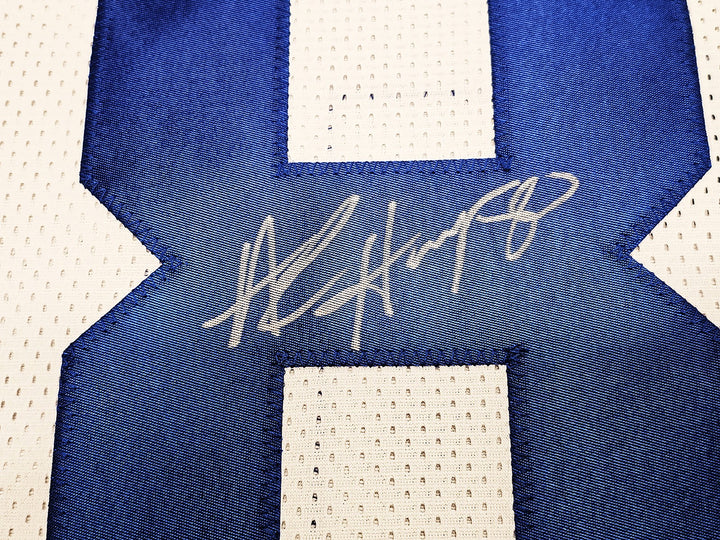Dallas Cowboys Alvin Harper Autographed Signed White Jersey Beckett Wit