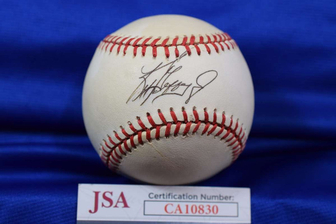 Ken Griffey Jr JSA Coa Autograph American League Signed Baseball