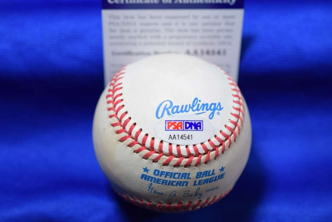 Yogi Berra PSA DNA Signed OAL American League Autographed Baseball Yankees