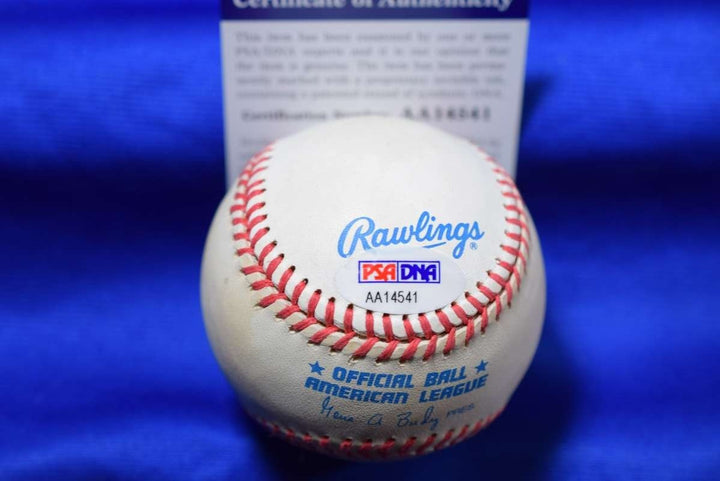 Yogi Berra PSA DNA Signed OAL American League Autographed Baseball Yankees