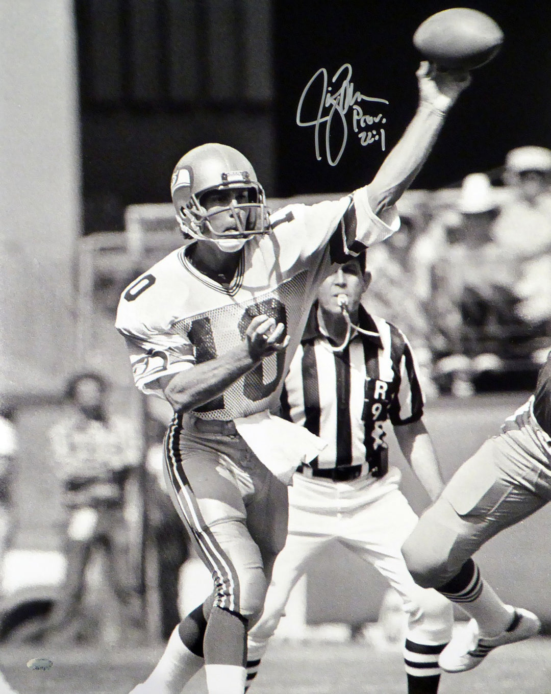 Jim Zorn Signed Framed 16x20 Photo Seattle Seahawks MCS Holo