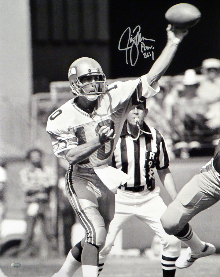 Jim Zorn Signed Framed 16x20 Photo Seattle Seahawks MCS Holo