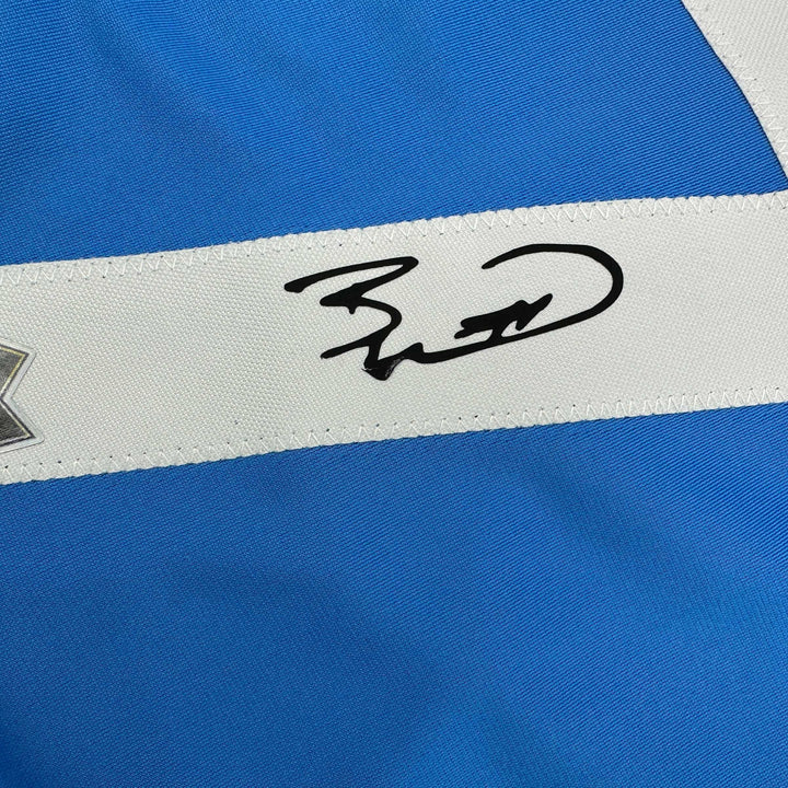 Facsimile Autographed Bobby Witt Jr Kansas City Blue Reprint Jersey Size Mens XL