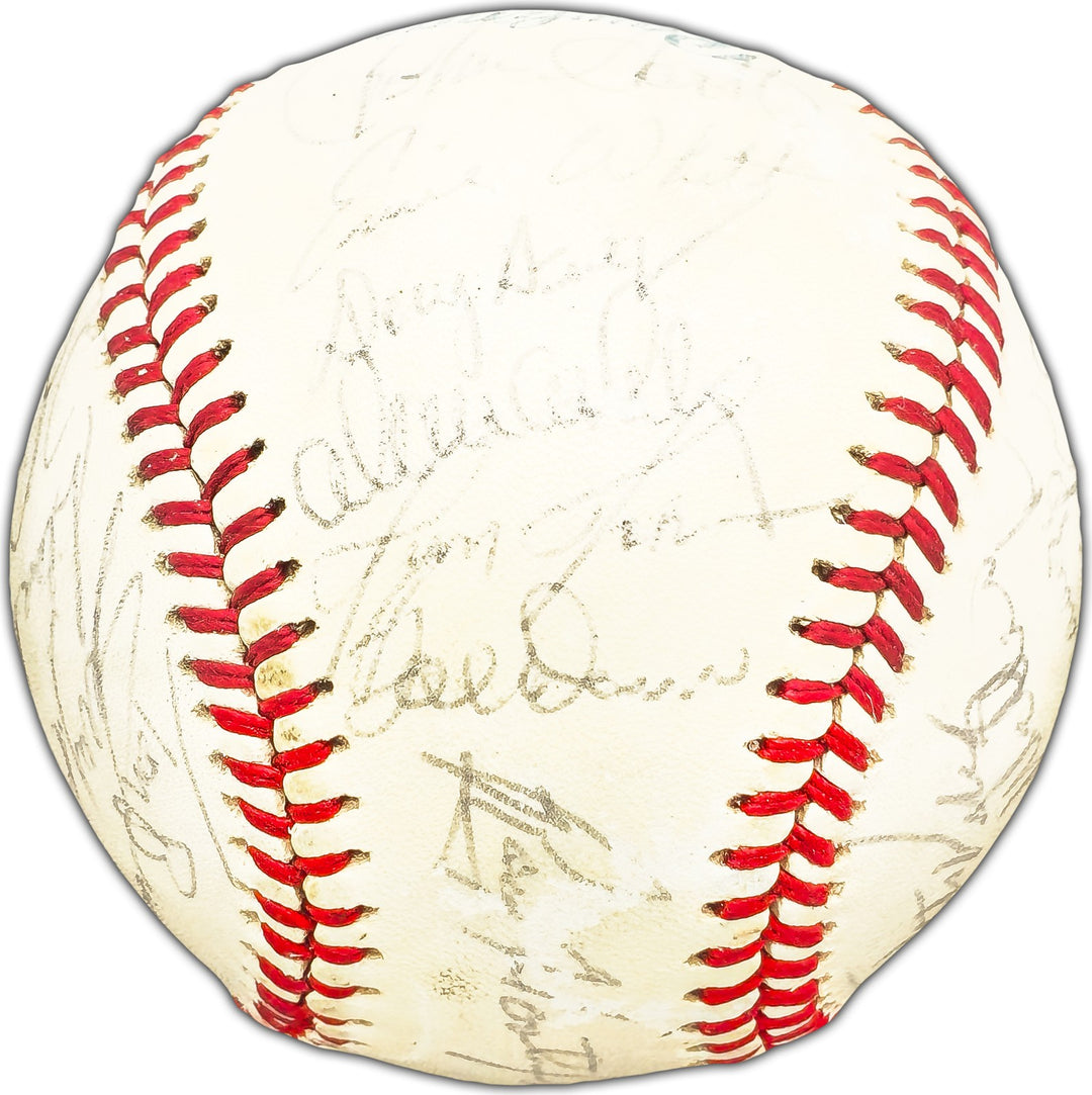 1977 Toronto Blue Jays Team Signed Signed MacPhail AL Baseball Inaugural Year