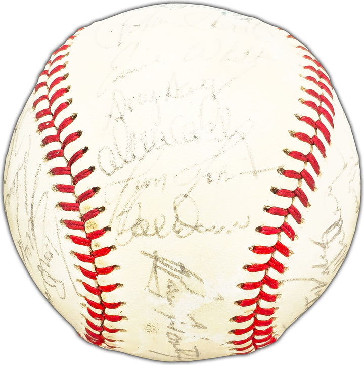 1977 Toronto Blue Jays Team Signed Signed MacPhail AL Baseball Inaugural Year