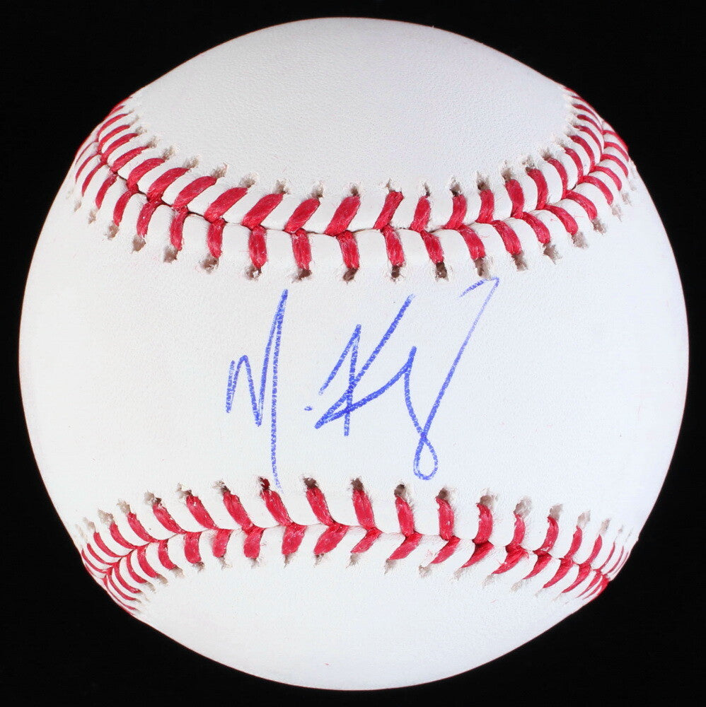 MIKE KING AUTOGRAPHED JSA WITNESSED SIGNED MLB BASEBALL NY YANKEES ROOKIE w/ COA