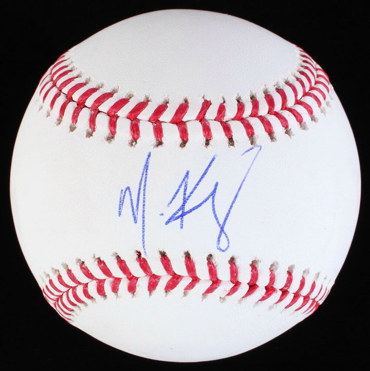 MIKE KING AUTOGRAPHED JSA WITNESSED SIGNED MLB BASEBALL NY YANKEES ROOKIE w/ COA