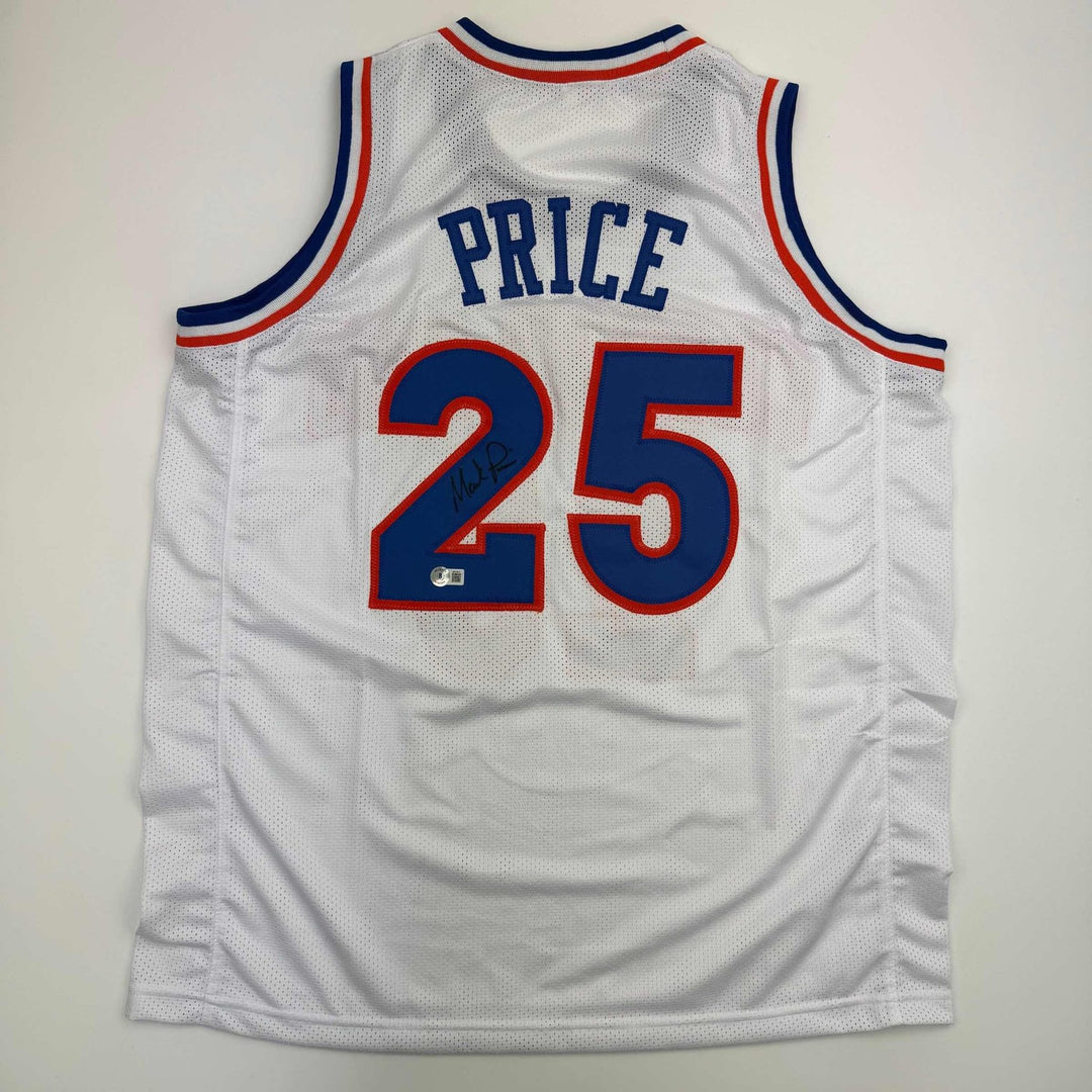 Autographed/Signed Mark Price Cleveland White Jersey Beckett BAS COA