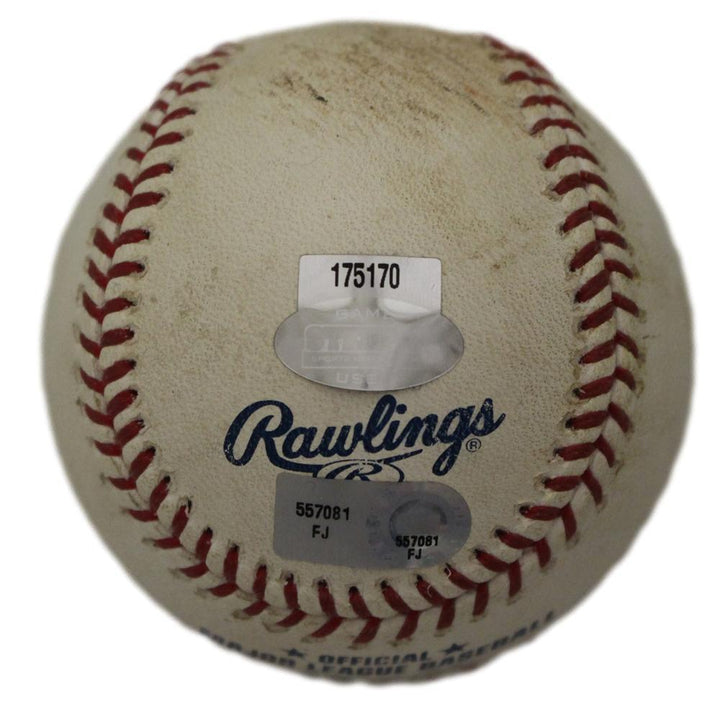 Chicago Cubs Game Used OML Baseball May 2011 Matt Garza Win 33816