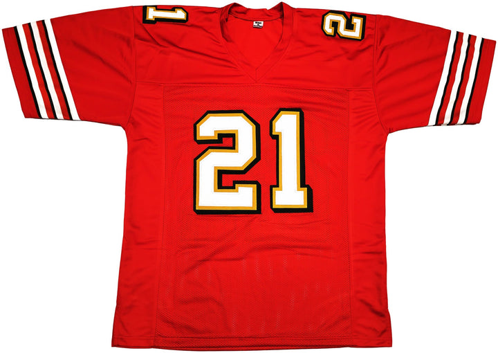San Francisco 49ers Frank Gore Autographed Signed Red Jersey JSA