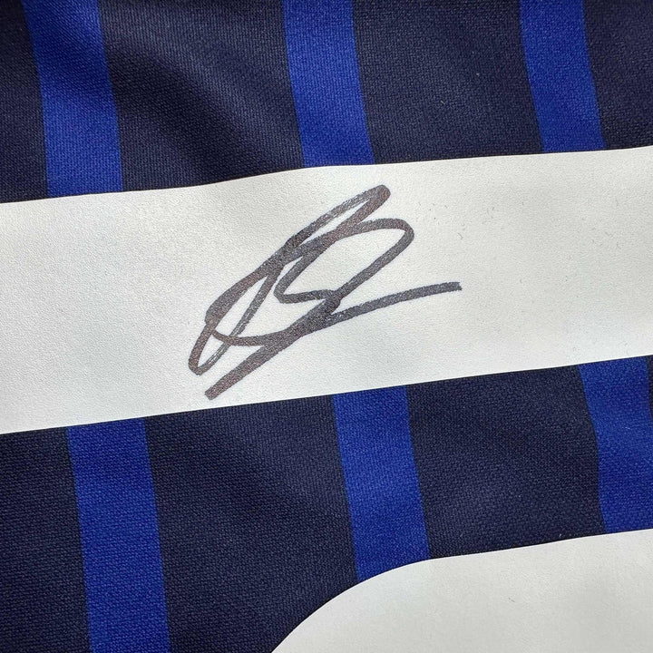 Autographed/Signed Karim Benzema France French National Team Jersey BAS COA